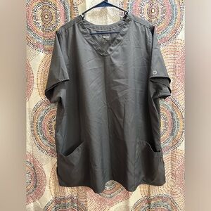 Customized scrub top